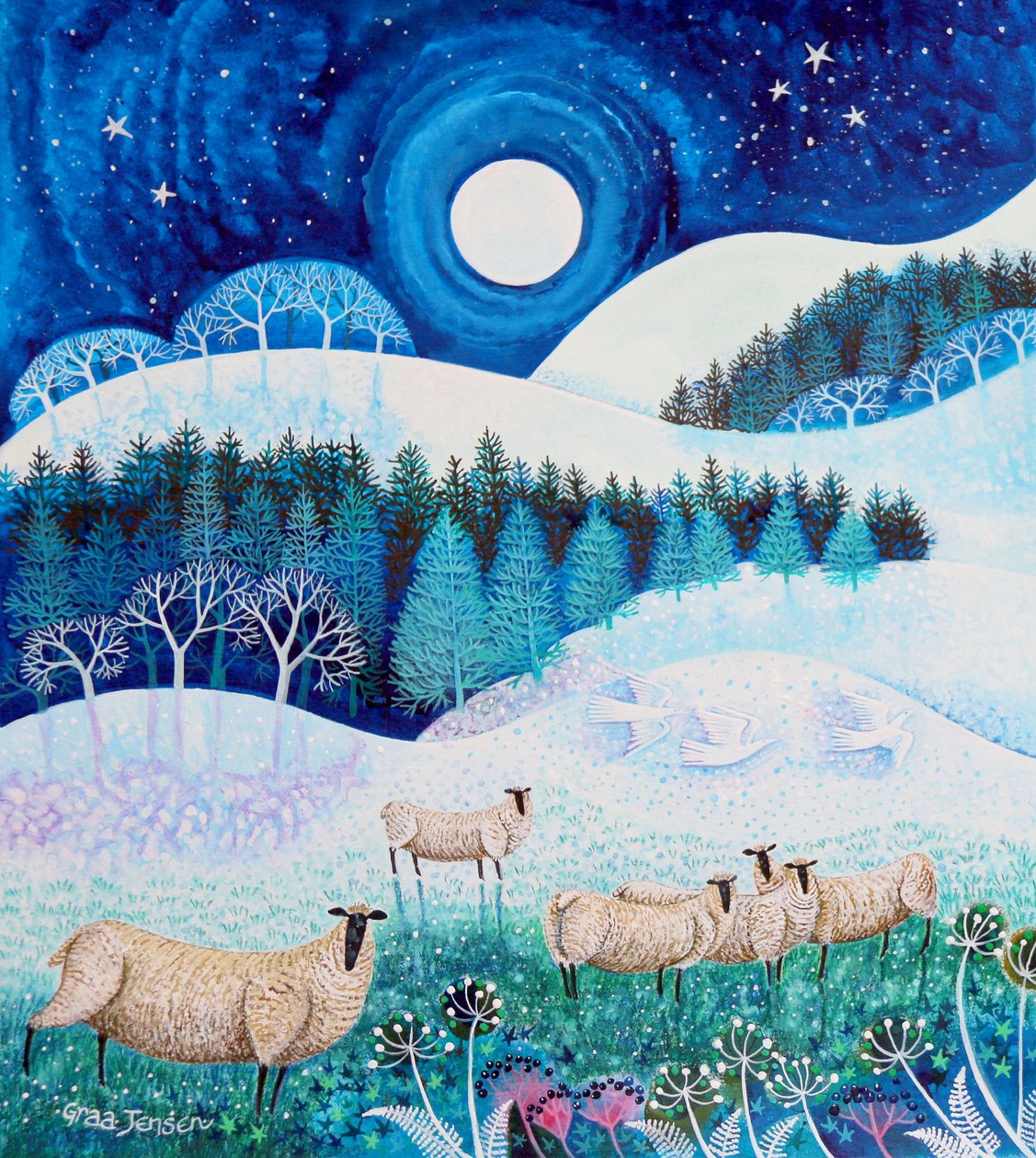 Frostige sauer, 2020 av Lisa Graa Jensen