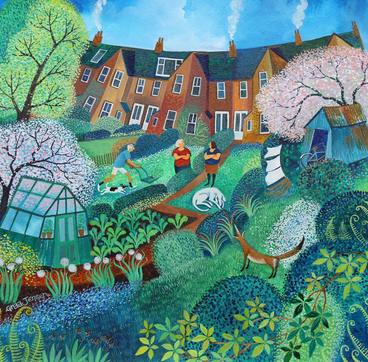 Skyter brisen, 2019 av Lisa Graa Jensen
