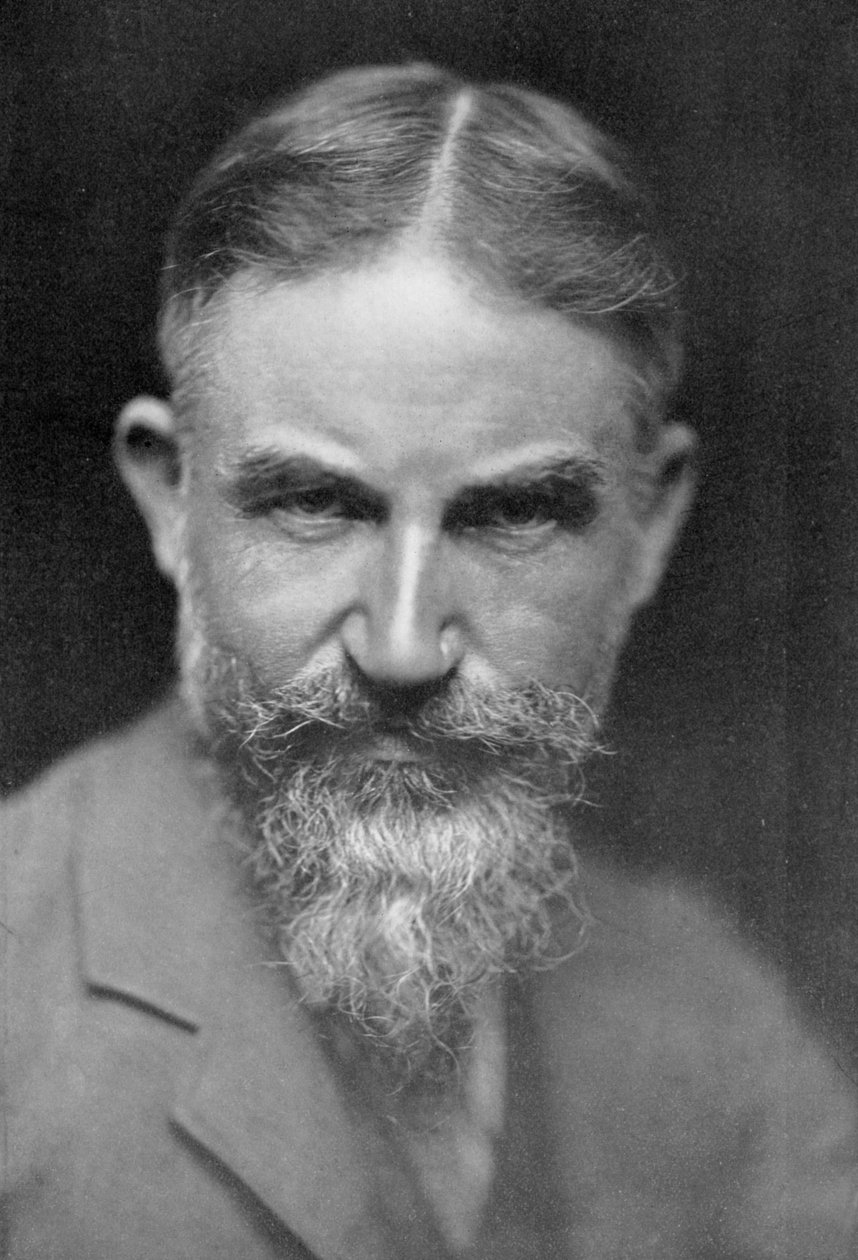 George Bernard Shaw, anglo-irsk dramatiker, 1913. av Lizzie Caswall Smith