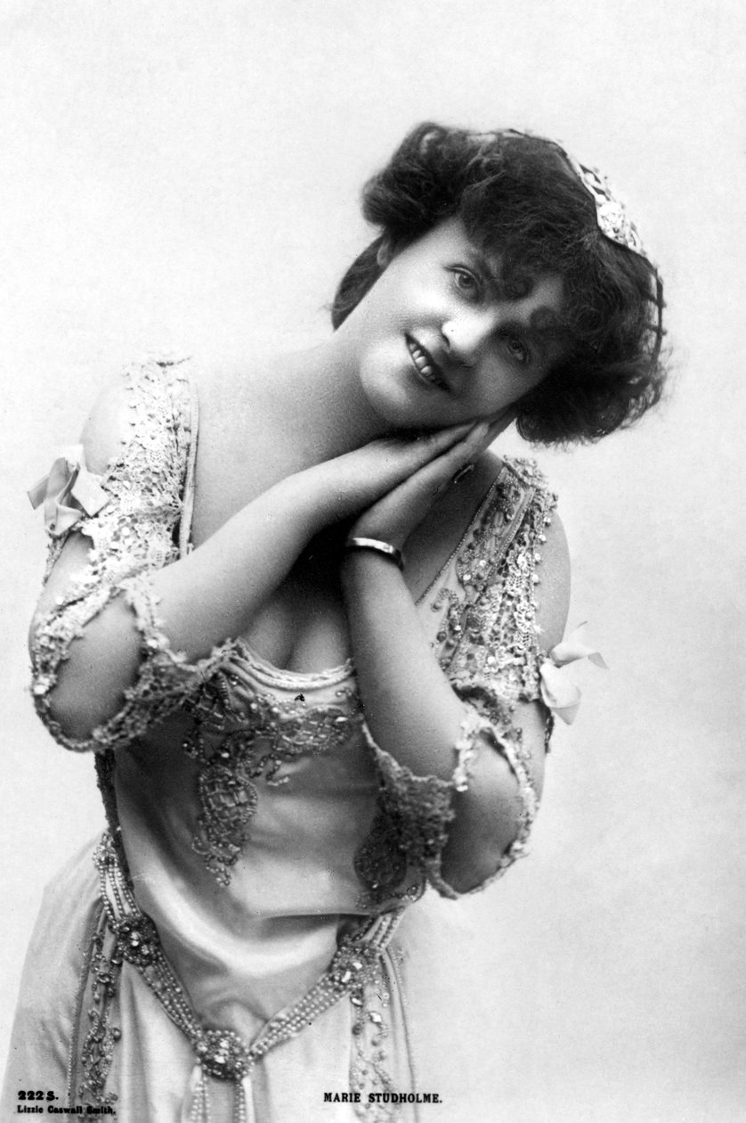 Marie Studholme 1875-1930, engelsk skuespillerinne, 1900-tallet. av Lizzie Caswall Smith