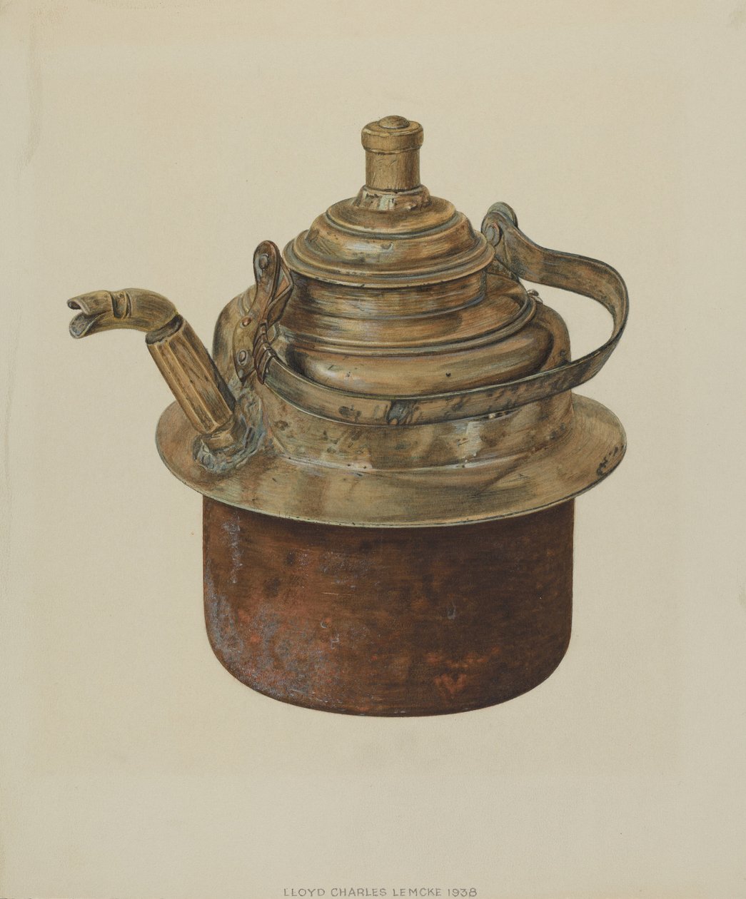 Kettle, 1938. av Lloyd Charles Lemcke