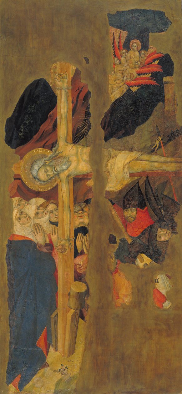 Korsfestelse av Saint Andrew av Lluís Borrassà