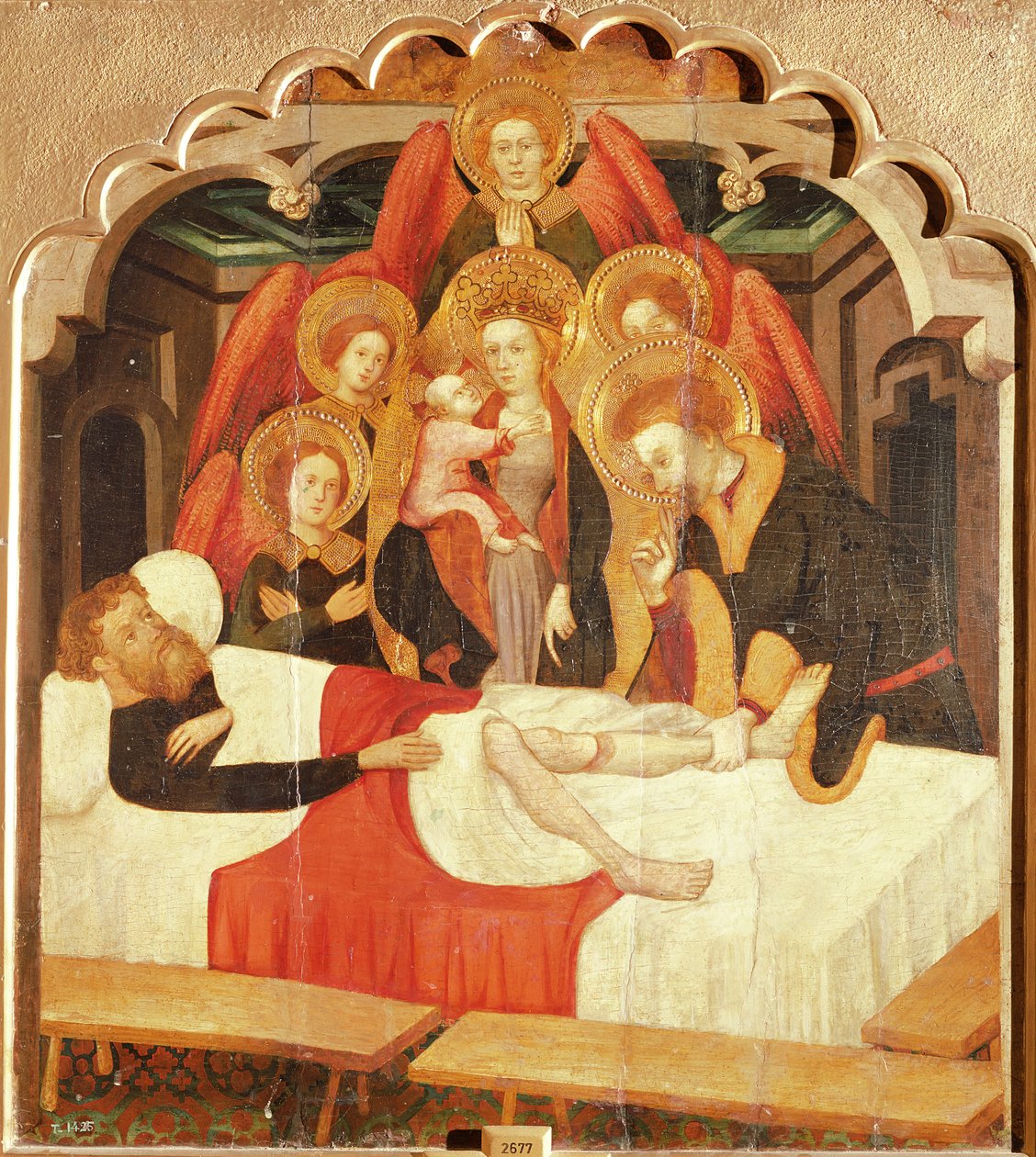 The Miracle of St. Cosmas av Lluís Borrassà