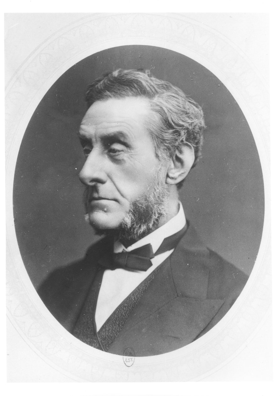 Portrett av Anthony Ashley Cooper, 7. jarl av Shaftesbury (1801-85) av Lock and Whitfield