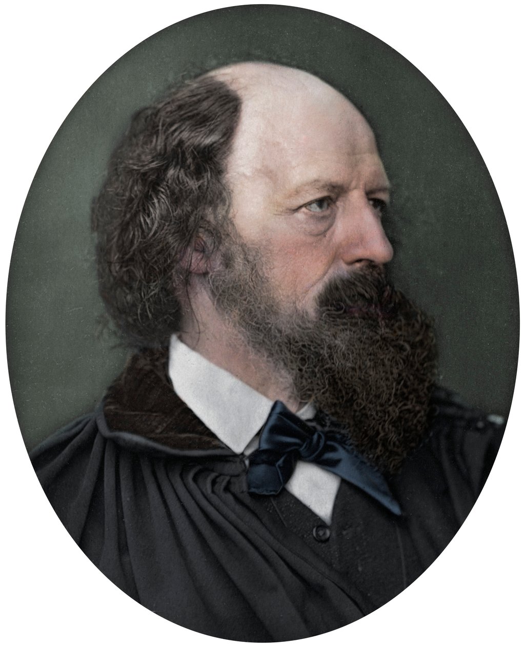 Alfred Tennyson, DCL, FRS, engelsk poetprisvinner, 1883 av Lock and Whitfield