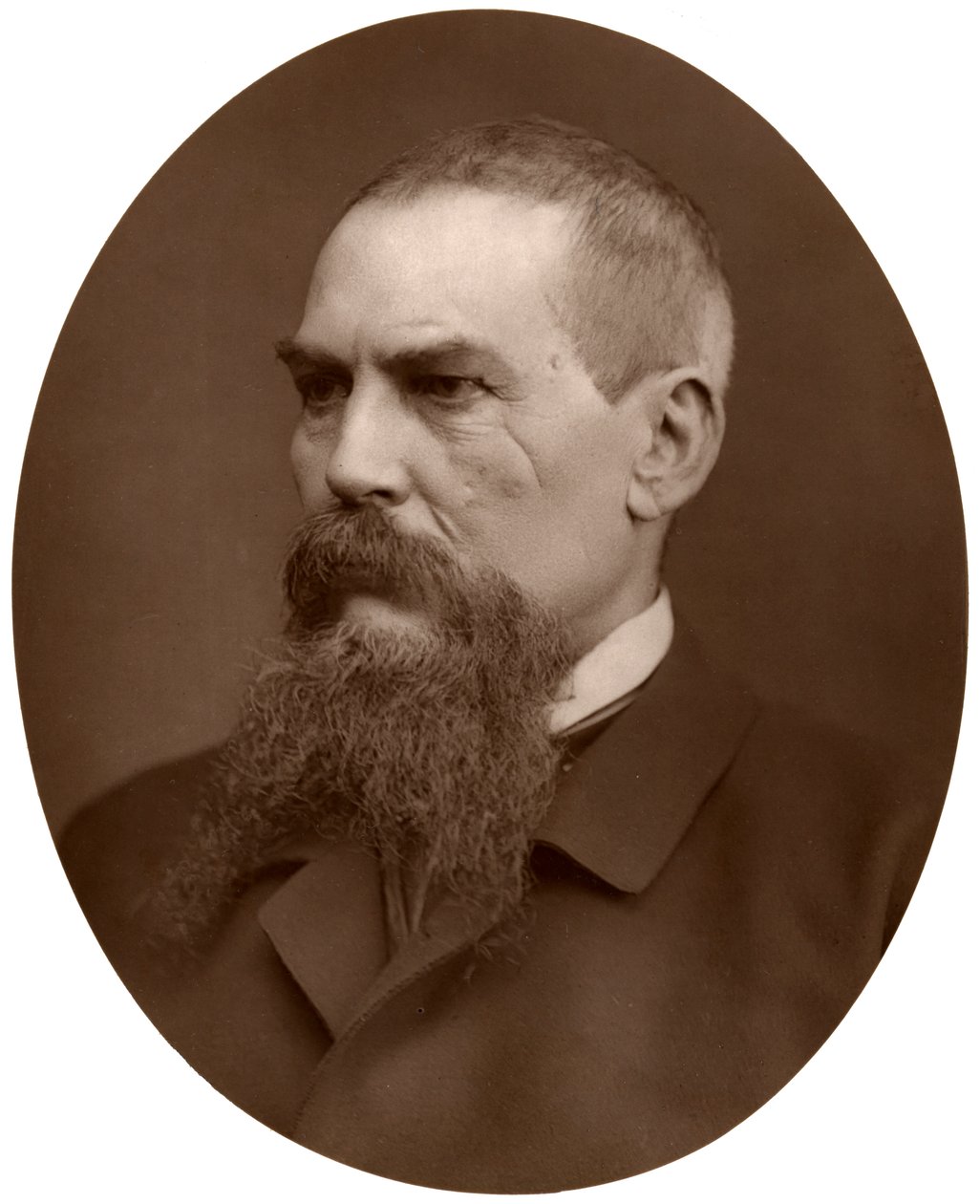 Kaptein Richard Burton , britisk oppdagelsesreisende, forfatter, soldat og diplomat, 1876. av Lock and Whitfield