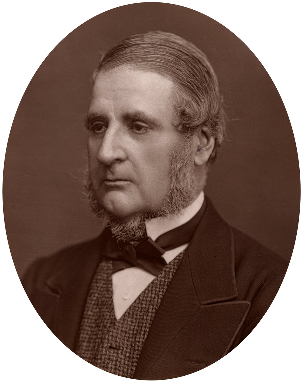 Edward Matthew Ward, historisk maler, 1878. av Lock and Whitfield