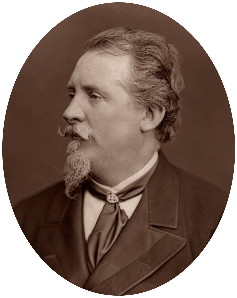 Frederick Goodall, maler, 1878. av Lock and Whitfield