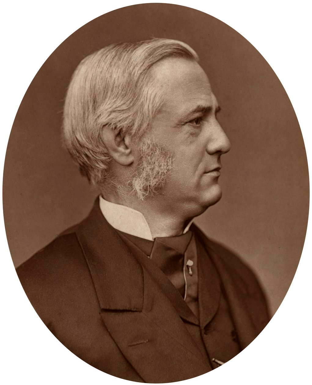 Frederick Max Muller, professor i sammenlignende filologi ved Oxford University, 1878. av Lock and Whitfield