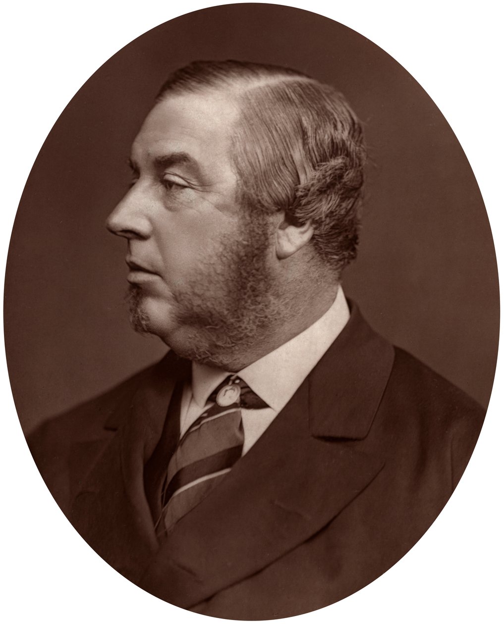 George Sclater-Booth MP, president for lokale myndigheter, 1878. av Lock and Whitfield