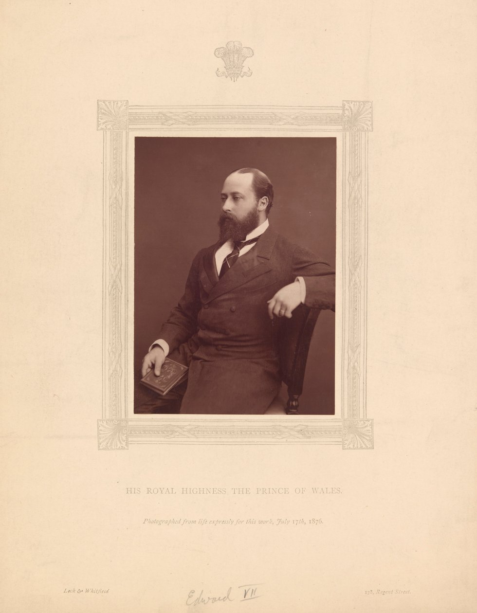 Hans Kongelige Høyhet Prinsen av Wales (Edward VII) av Lock and Whitfield