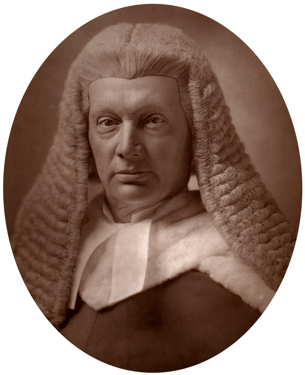 Honnør Sir Joseph William Chitty, dommer ved High Court of Justice, 1883. av Lock and Whitfield