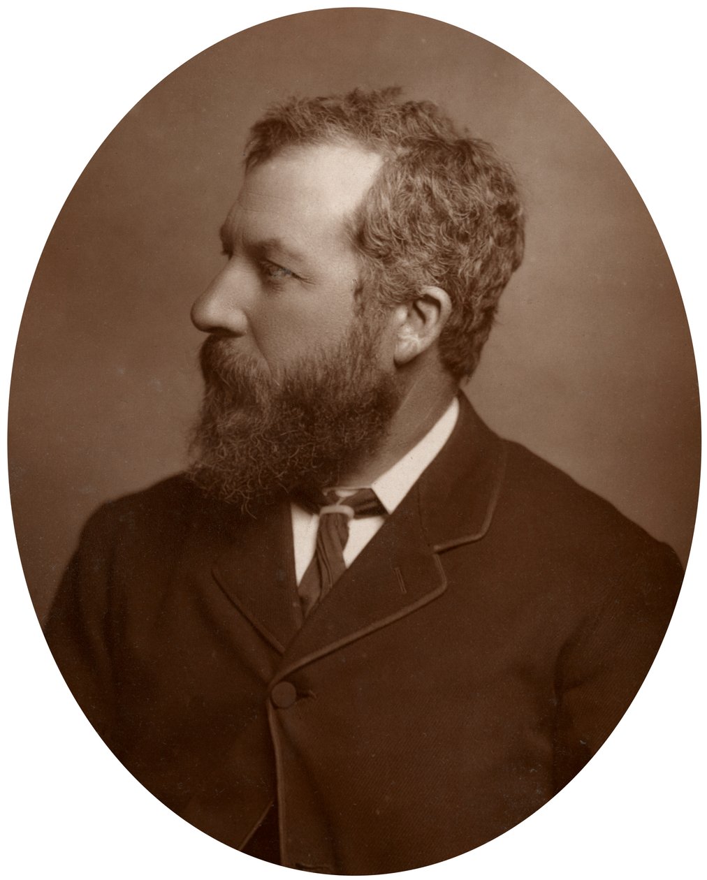 John MacWhirter, ARA, HRSA, skotsk maler, 1883. av Lock and Whitfield