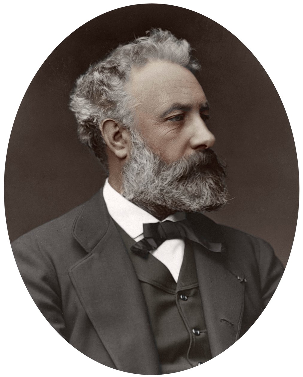Jules Verne , fransk forfatter, 1877. av Lock and Whitfield