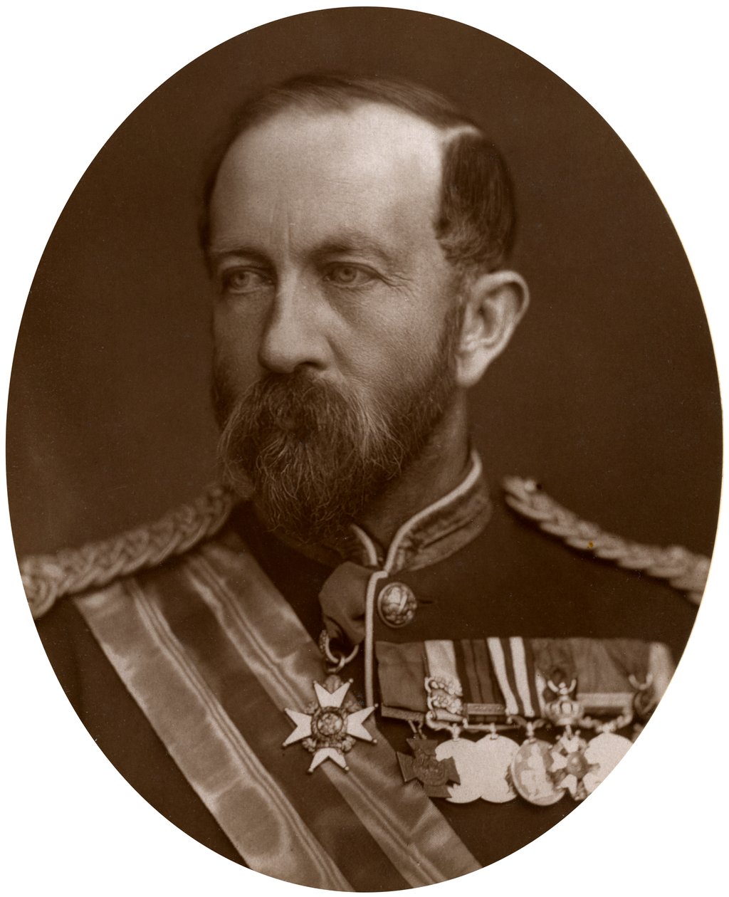 Generalmajor Sir Henry Evelyn Wood, VC, KCB, britisk soldat, 1883. av Lock and Whitfield