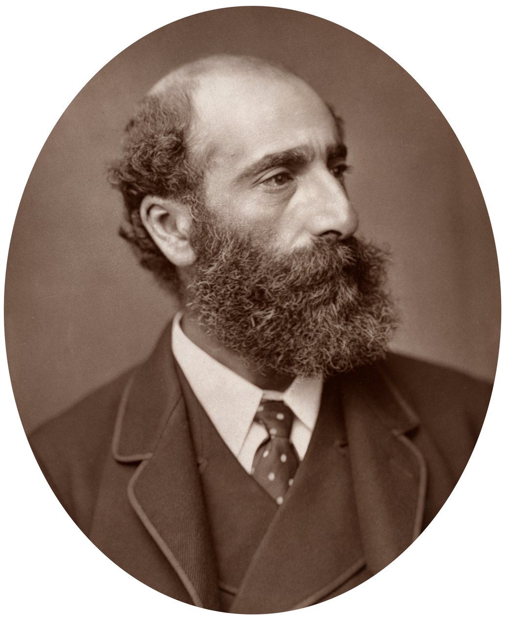 Philip Hermogenes Calderon, kunstner og kongelig akademiker, 1882. av Lock and Whitfield