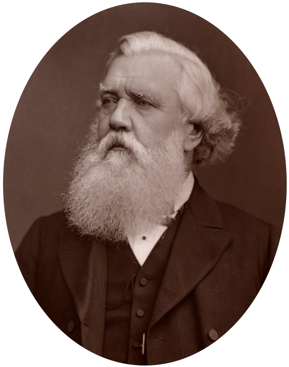 Høyre ære Austen Henry Layard DCL, britisk ambassadør i Konstantinopel, 1877. av Lock and Whitfield
