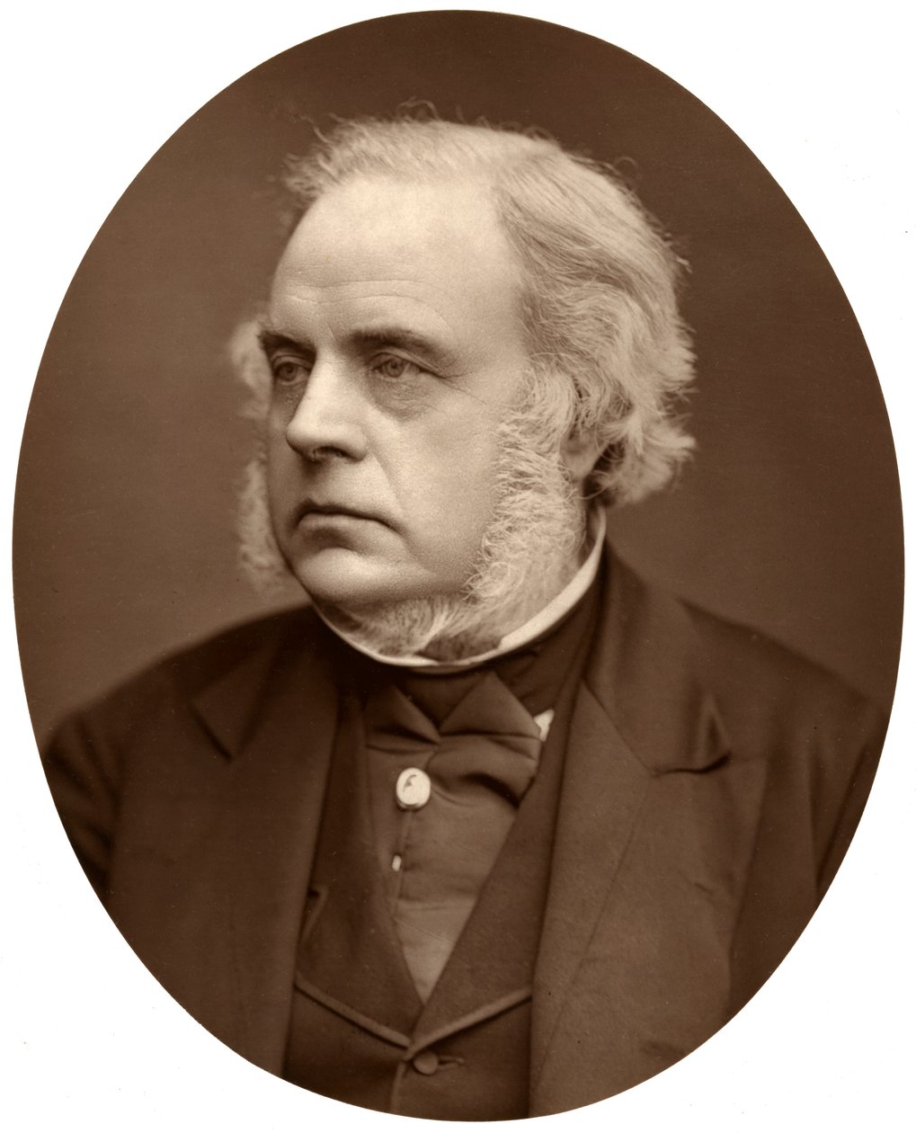Høyre Hon John Bright, MP for Birmingham, 1876. av Lock and Whitfield