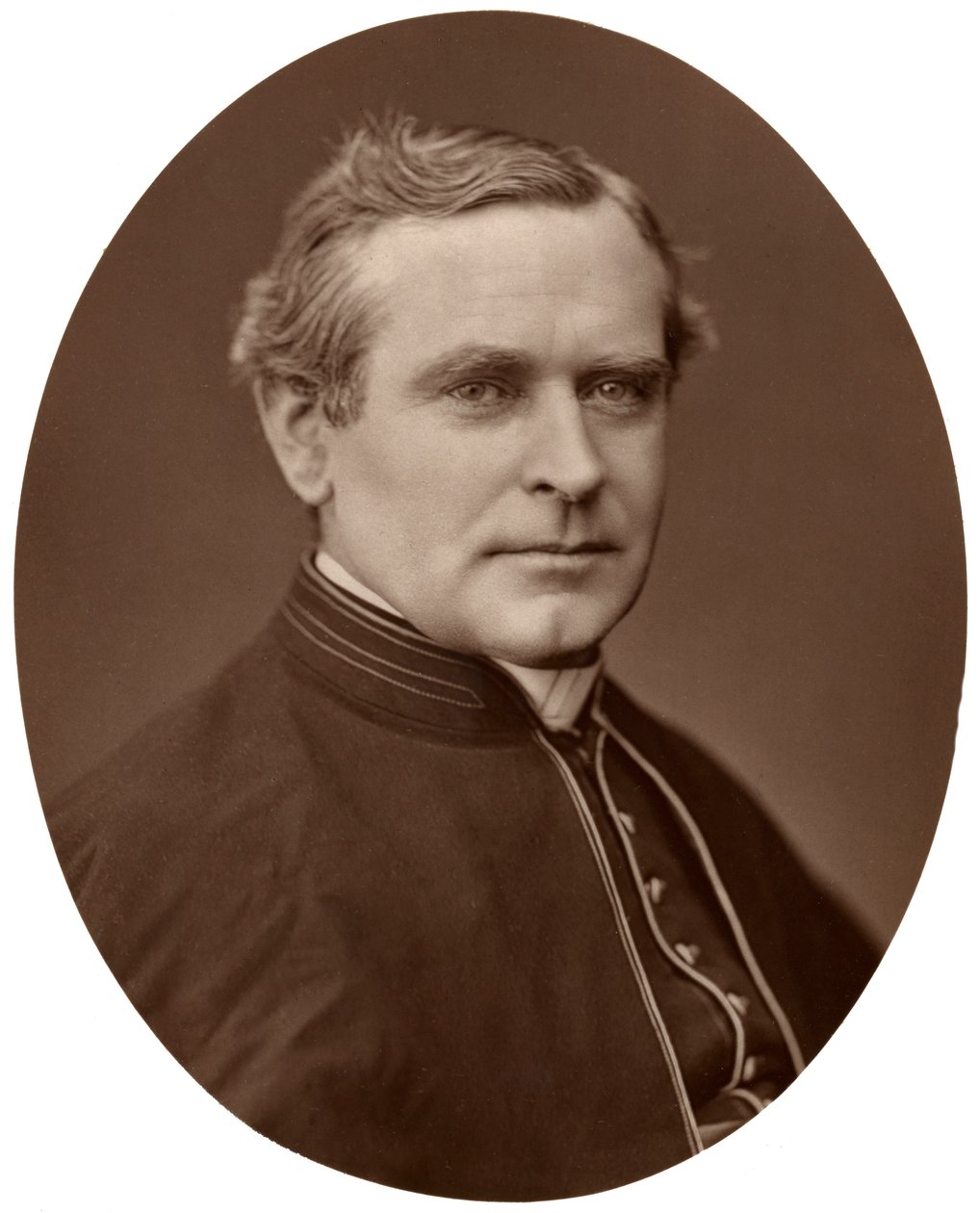 Høyre pastor Monsignor Capel, DD, rektor ved den katolske høyskolen, 1876. av Lock and Whitfield