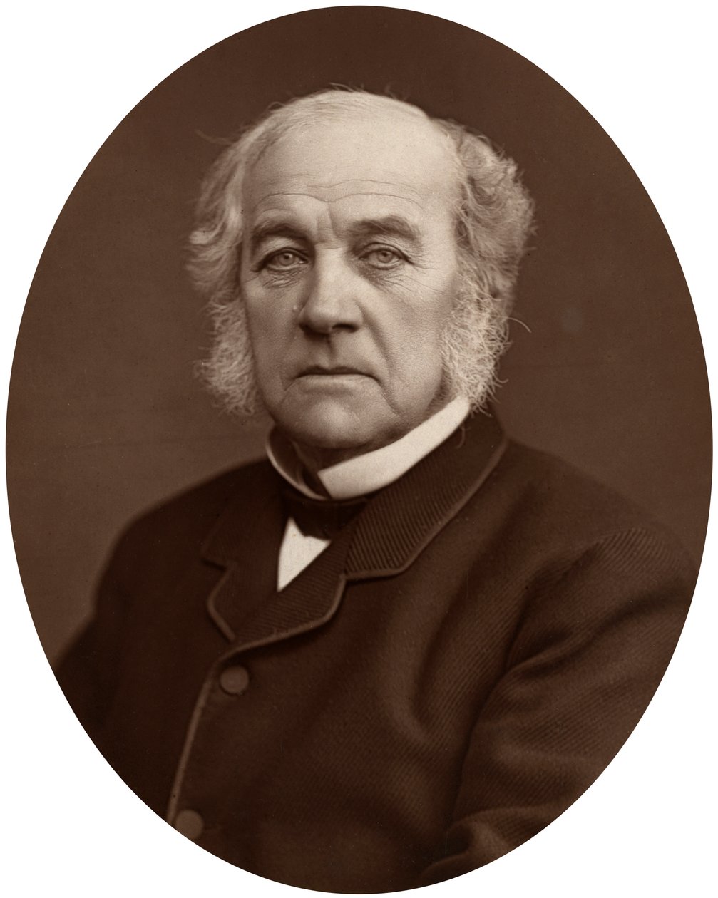 Samuel Morley, MP, industrimann og politiker, 1882. av Lock and Whitfield