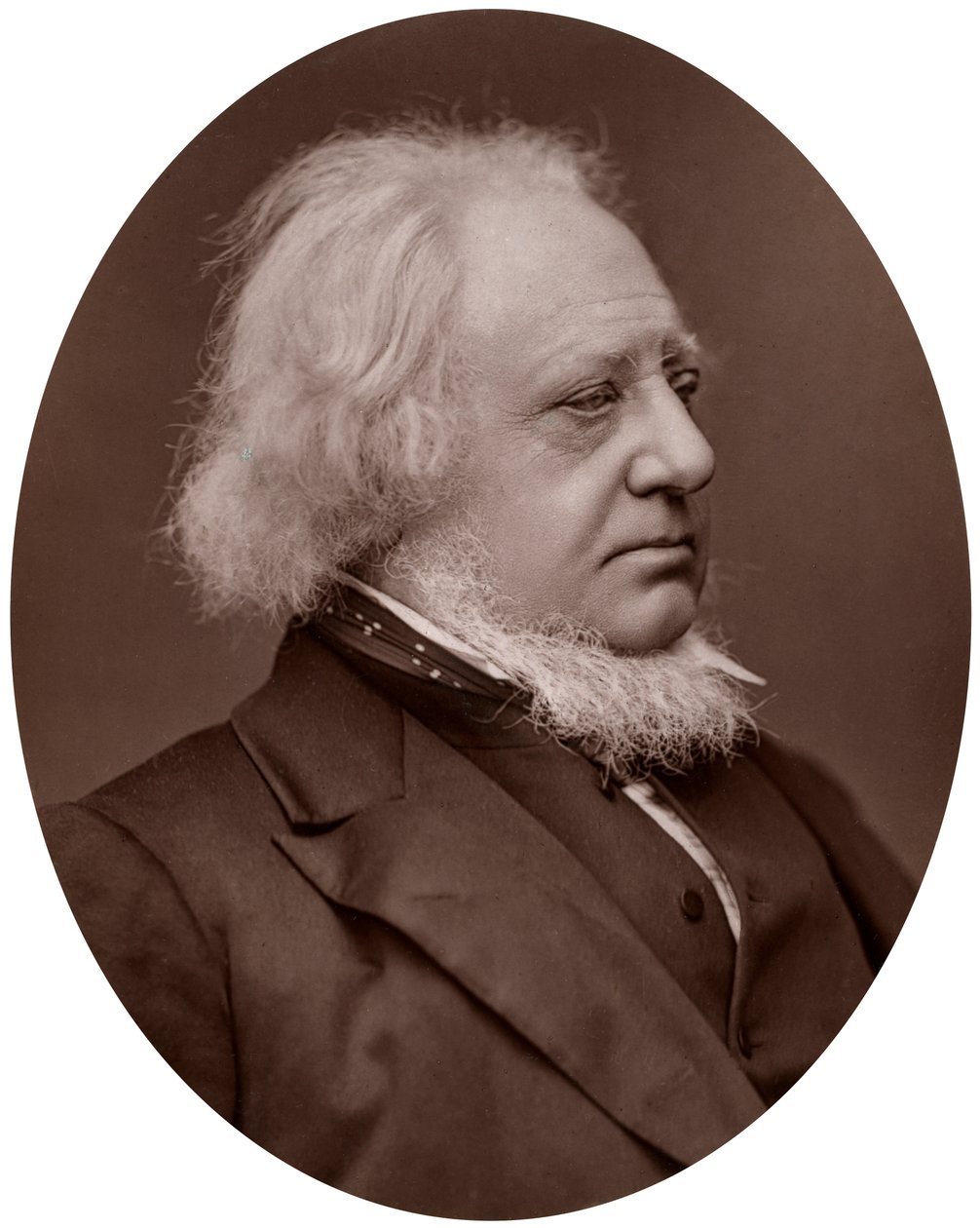 Sir Henry Cole, KCB, britisk designer, embetsmann og forfatter, 1877. av Lock and Whitfield
