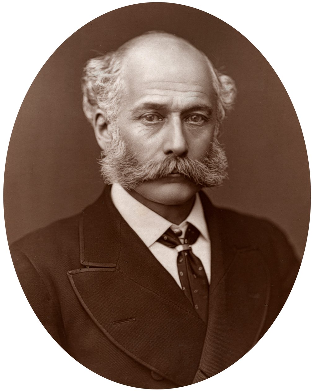 Sir Joseph Bazalgette, CB, britisk sivilingeniør, 1877. av Lock and Whitfield