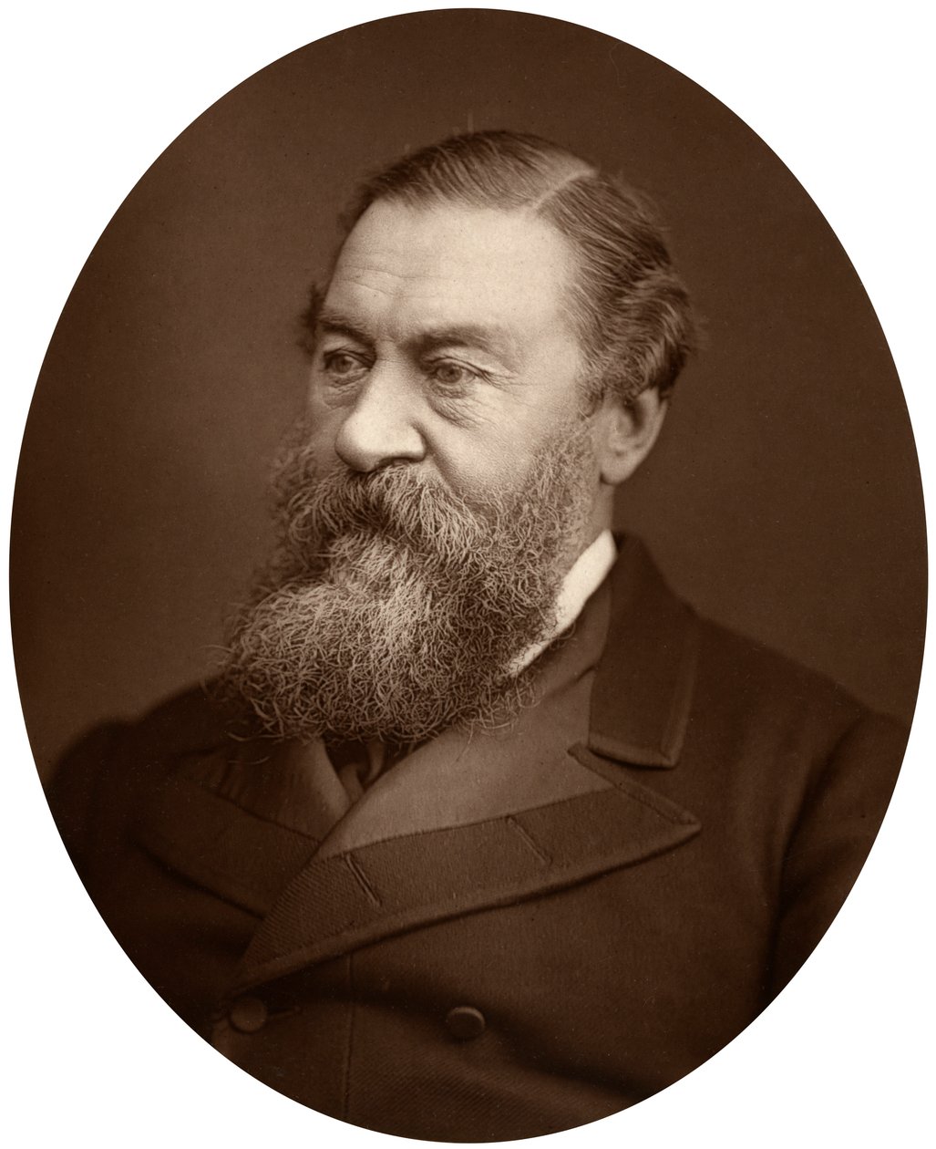 Sir Samuel White Baker, afrikansk oppdagelsesreisende, 1880. av Lock and Whitfield