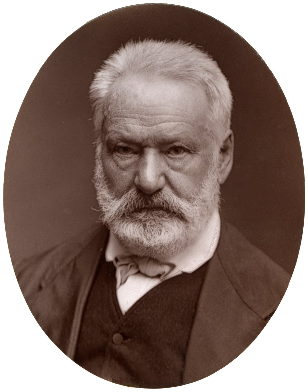 Victor Hugo , fransk poet, dramatiker og romanforfatter, 1877. av Lock and Whitfield
