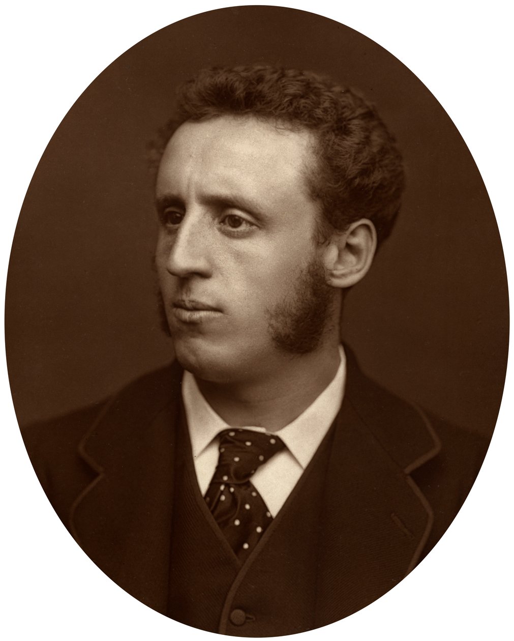 Walter William Ouless, portrettmaler, 1880. av Lock and Whitfield