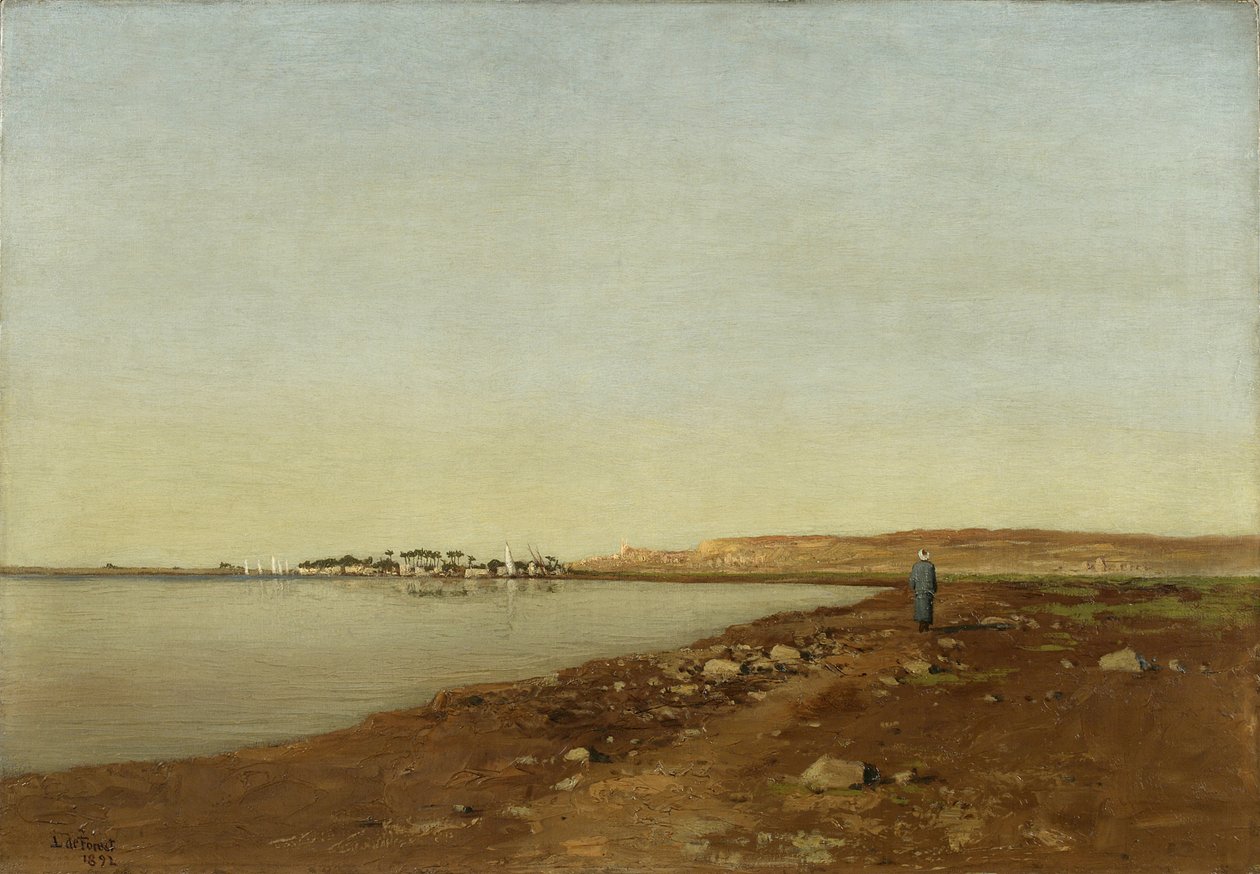 Kystscene, 1892 av Lockwood de Forest