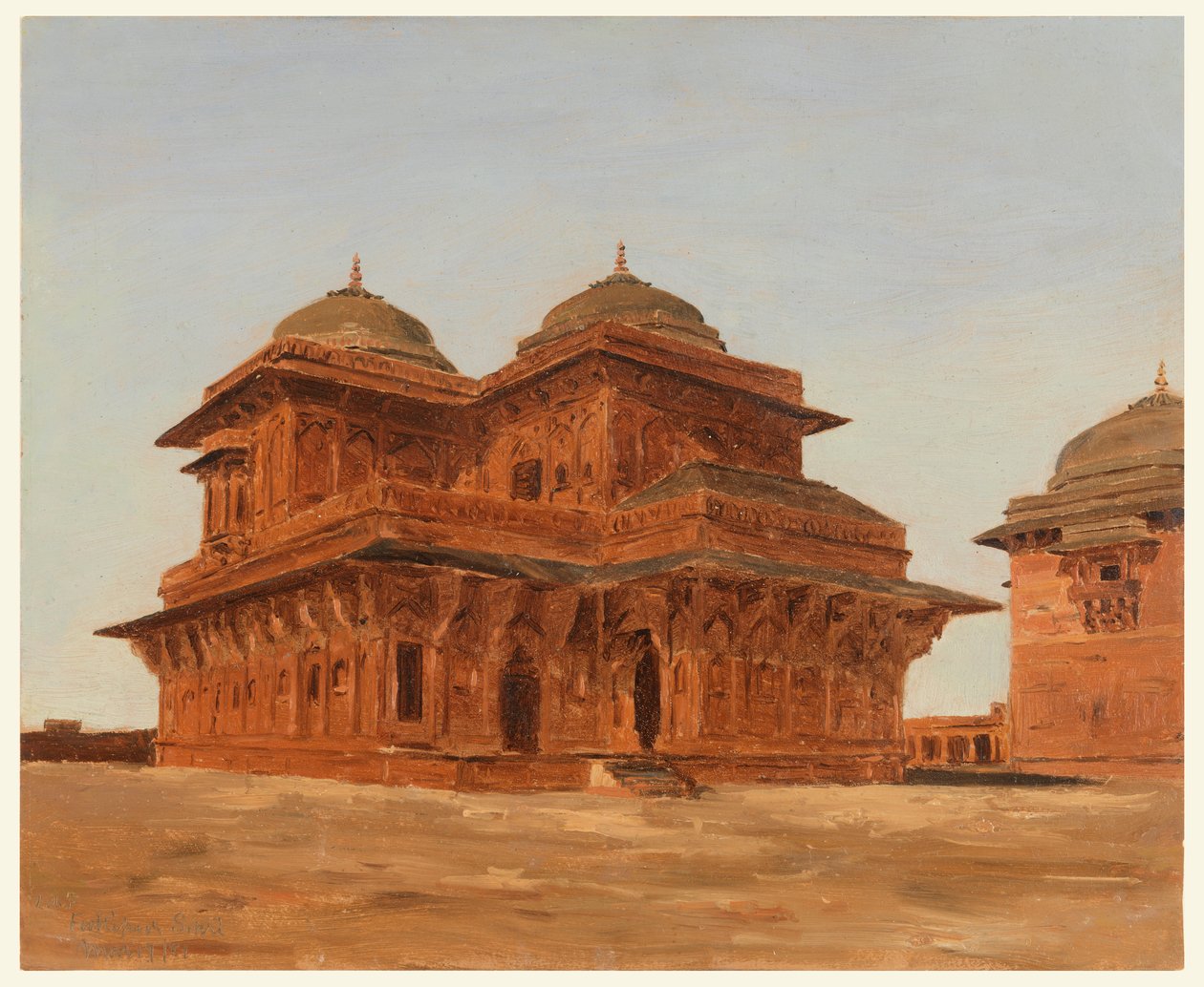 Fatehpur Sikri, Birbals palass, India av Lockwood de Forest