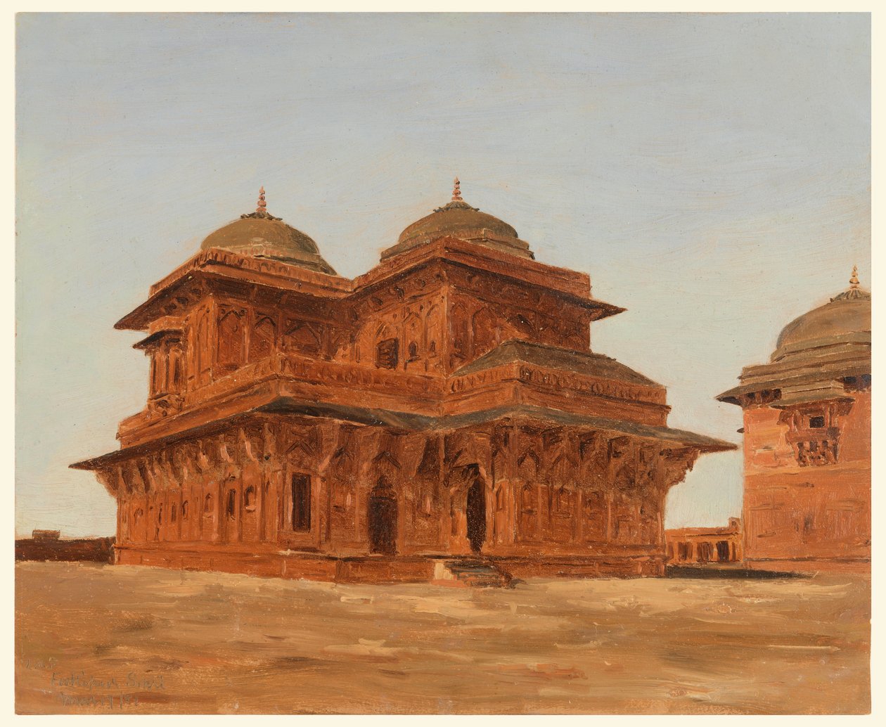 Fatehpur Sikri, Birbals palass, India av Lockwood de Forest