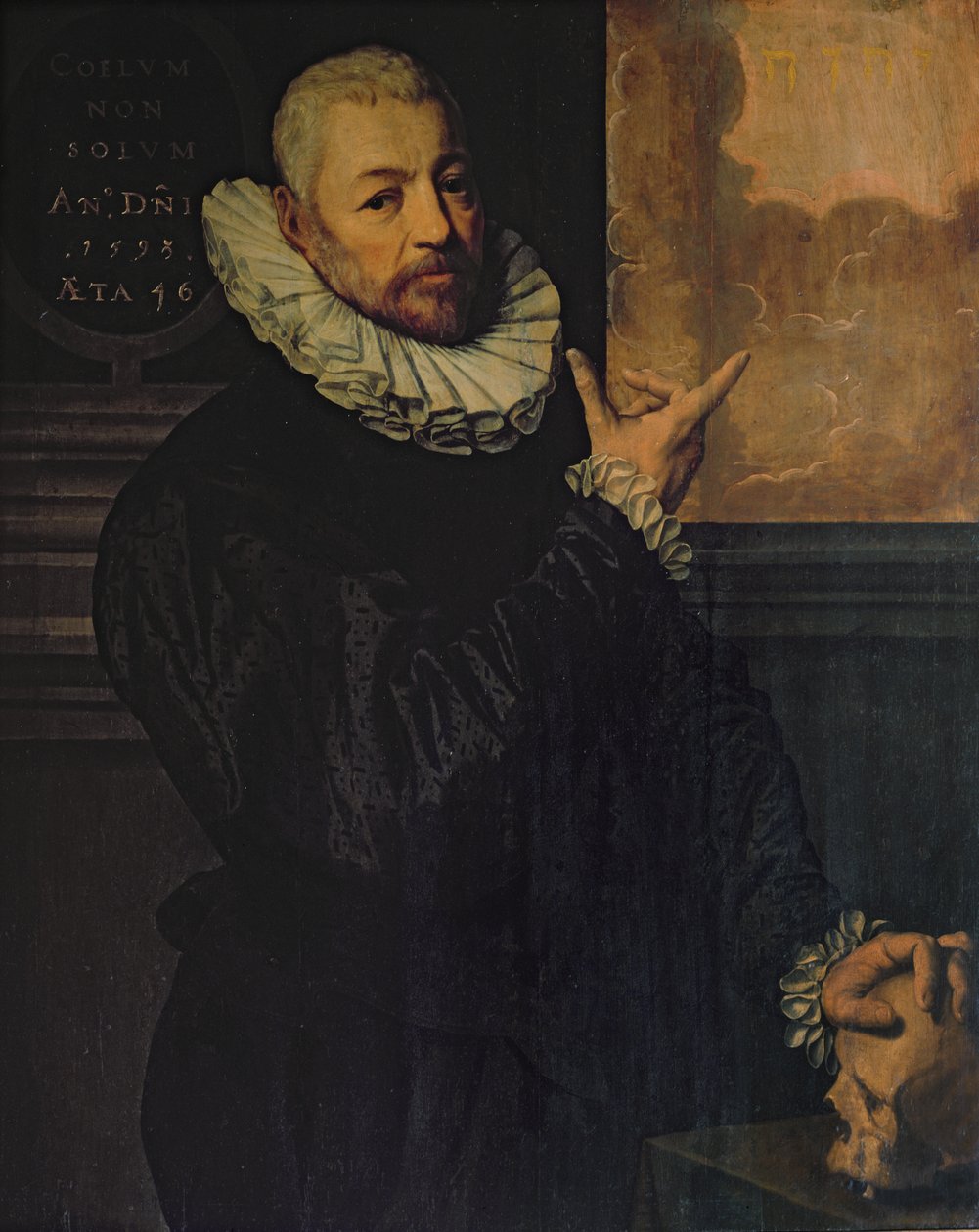 Gaspare Tagliacozzi (1546-99) av Lodovico Carracci