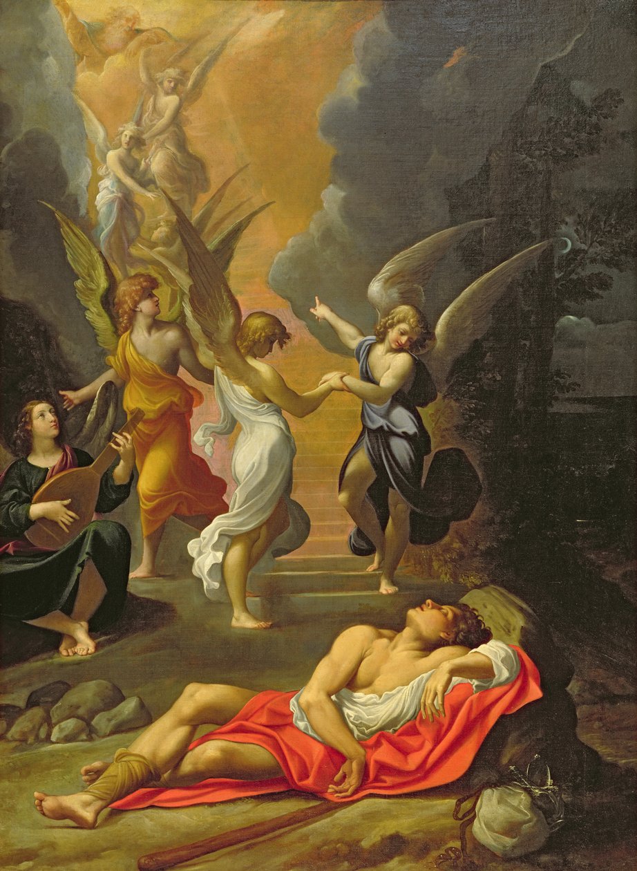 Jakobs drøm av Lodovico Carracci
