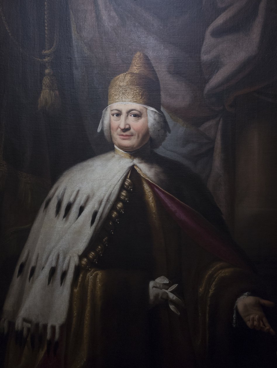 Portrett av Doge Paolo Renier av Lodovico Gallina