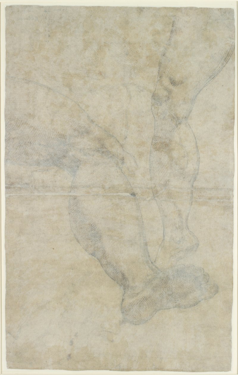 Studier av to par ben, c1575-1615 av Lodovico Carracci