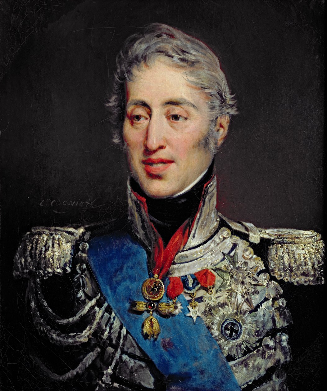 Portrett av Karl X (1757-1836) ca. 1824-30 av Léon Cogniet
