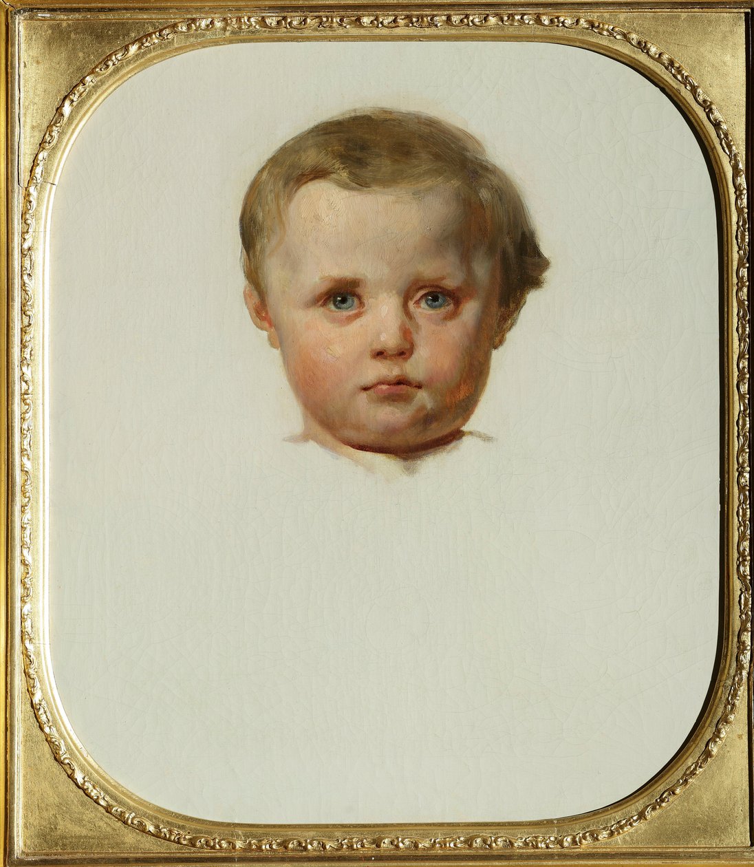 Portrett av Philipp la Renotiere von Ferrary (eller Filippo eller Philippe Ferrari) (1850-1917), sønn av Raffaele de Ferrari og Maria de Brignole-Sale (Brignole Sale), hertug og hertuginne av Galliera Maleri av Leon Cogniet (1794-1880) Rundt 1853 Palazzo G av Léon Cogniet