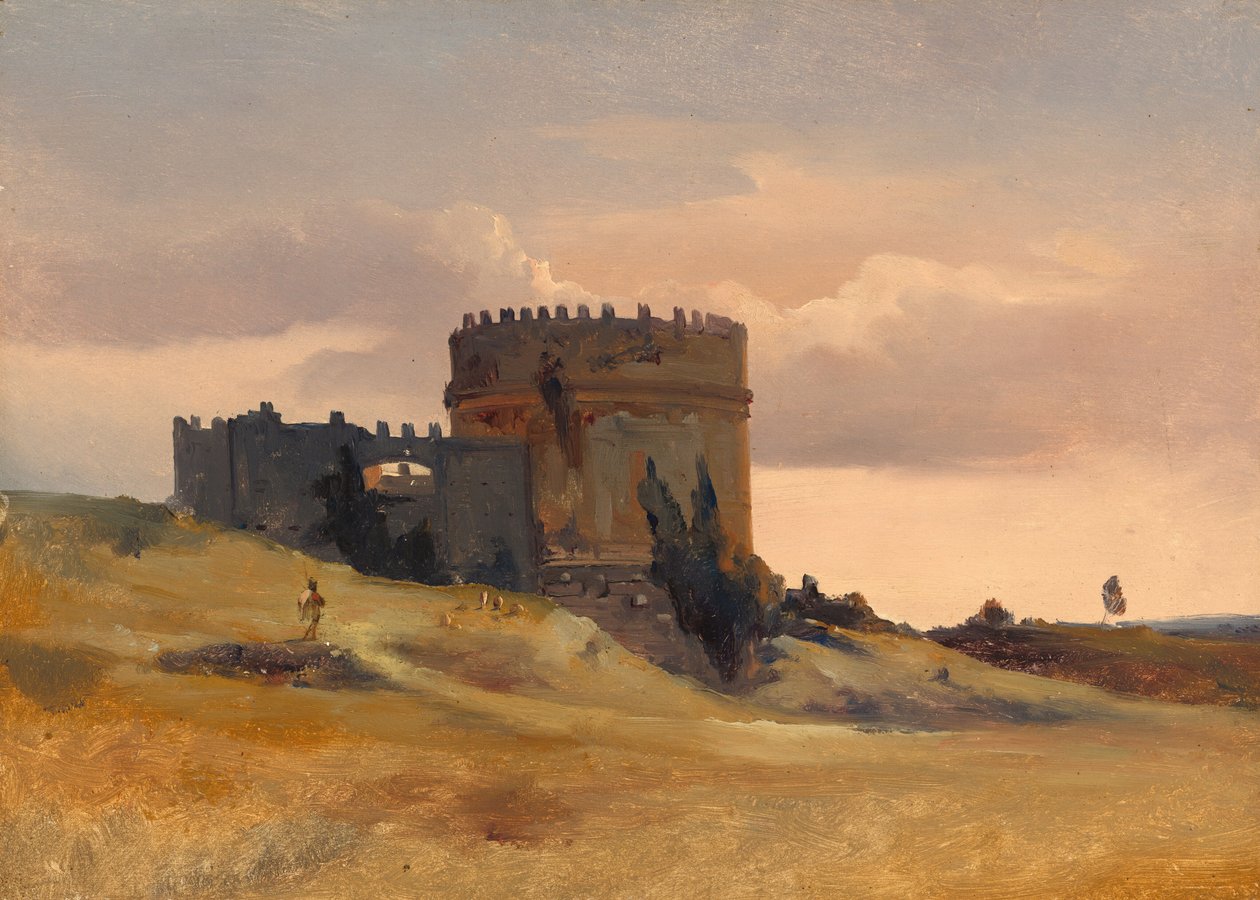 Graven til Caecilia Metella av Léon François Antoine Fleury