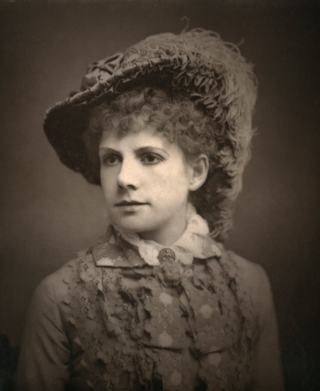 Alma Murray , britisk skuespillerinne, 1882. av London Stereoscopic and Photographic Co