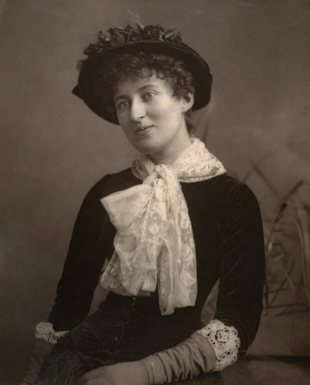 Cissy Grahame , britisk skuespillerinne, 1882 av London Stereoscopic and Photographic Co