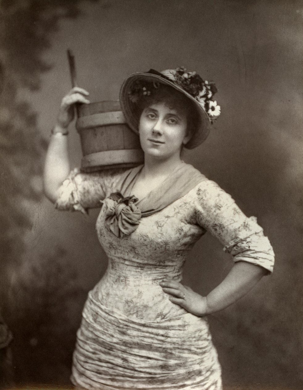 Leonora Braham , britisk operasanger og skuespillerinne, 1882. av London Stereoscopic and Photographic Co