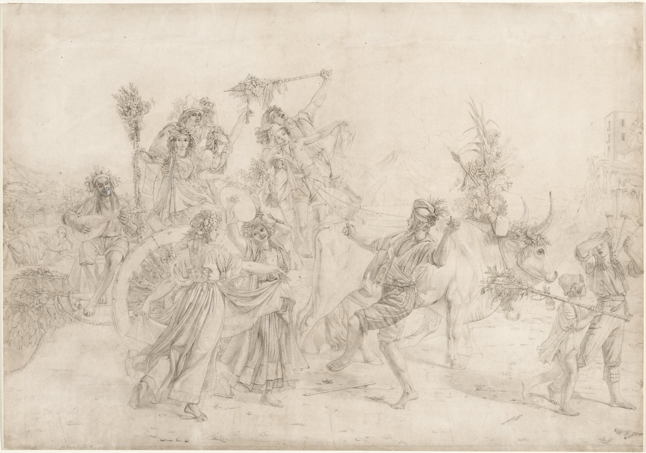 Pilger kehren vom Festtag der Madonna dell