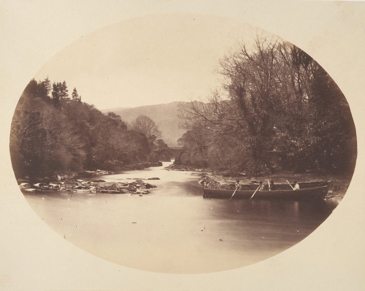 The Meeting of the Waters, Killarney, 1854. av Lord Otho Fitzgerald