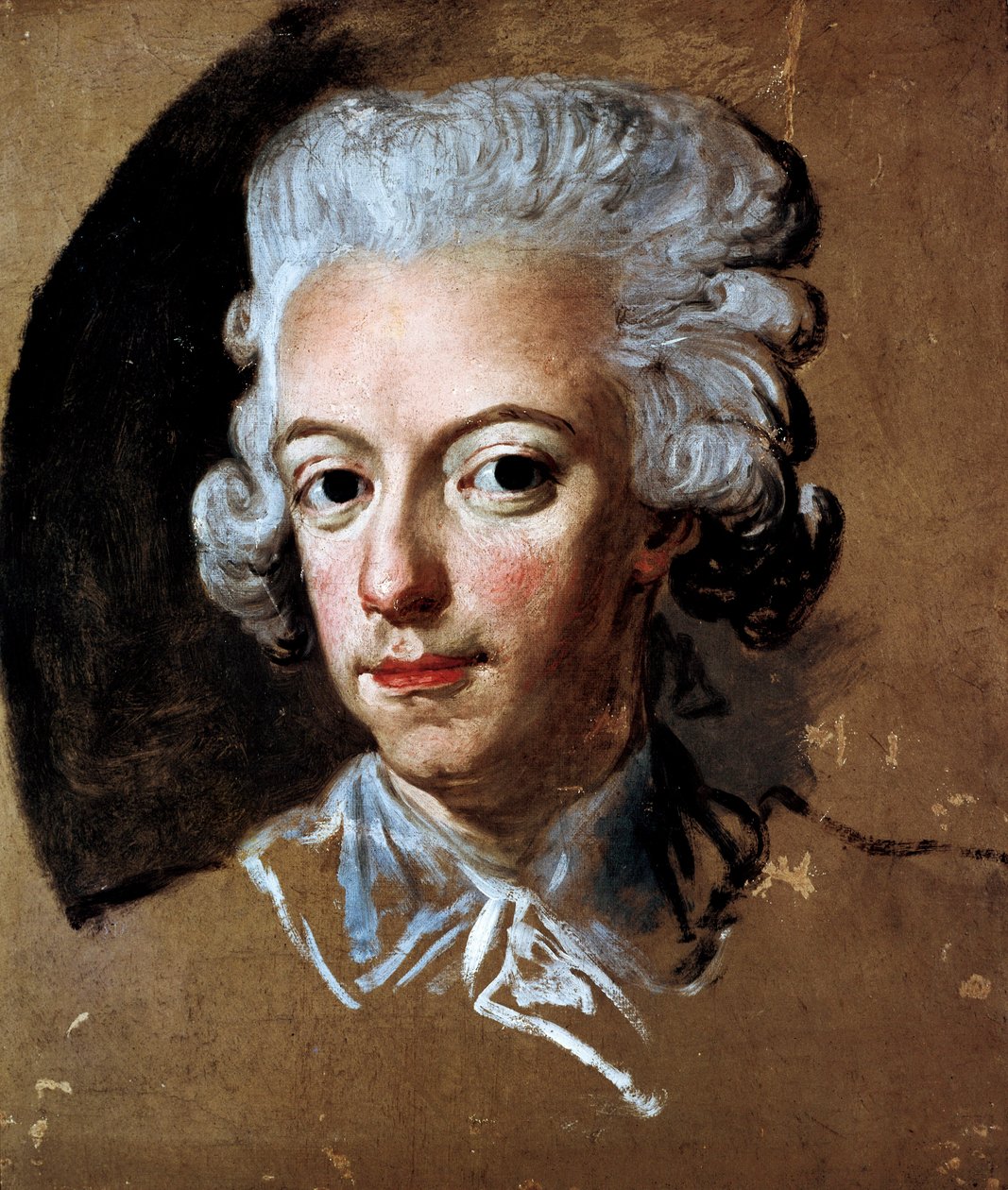 "Portrett av den svenske kongen Gustav III (1771-1792) Maleri av Lorens Pasch (1733-1805) av Lorens the Younger Pasch