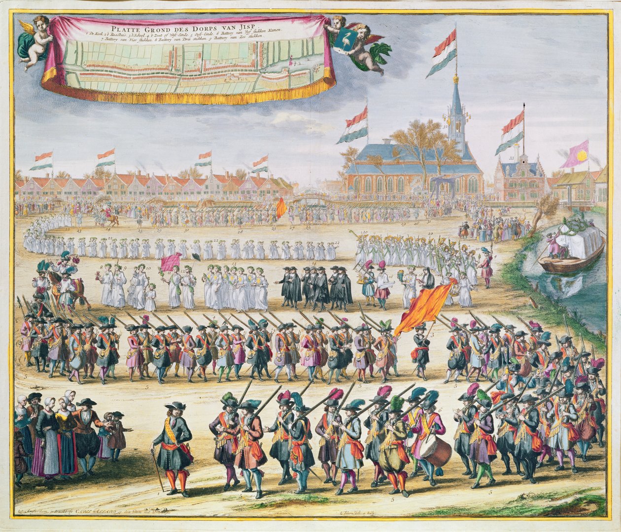minne om freden i Rijswijk, 1697 av Lorenz Scherm
