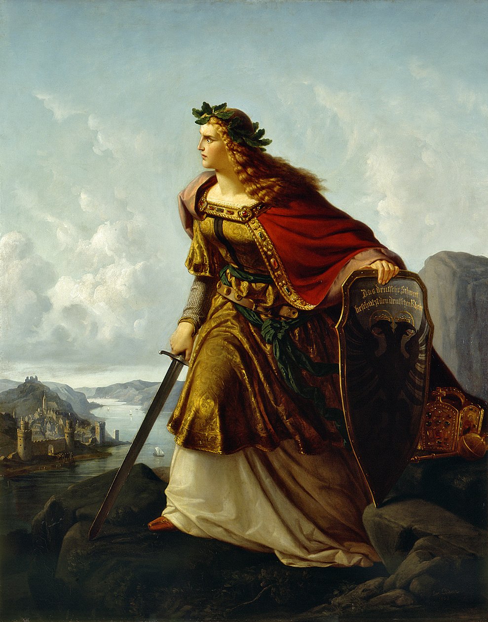 Germania ved Rhinen av Lorenz Clasen