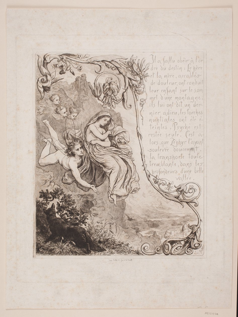 Illustrasjonsnr. 4 til "Cupid and Psyche" av Lorenz Frølich
