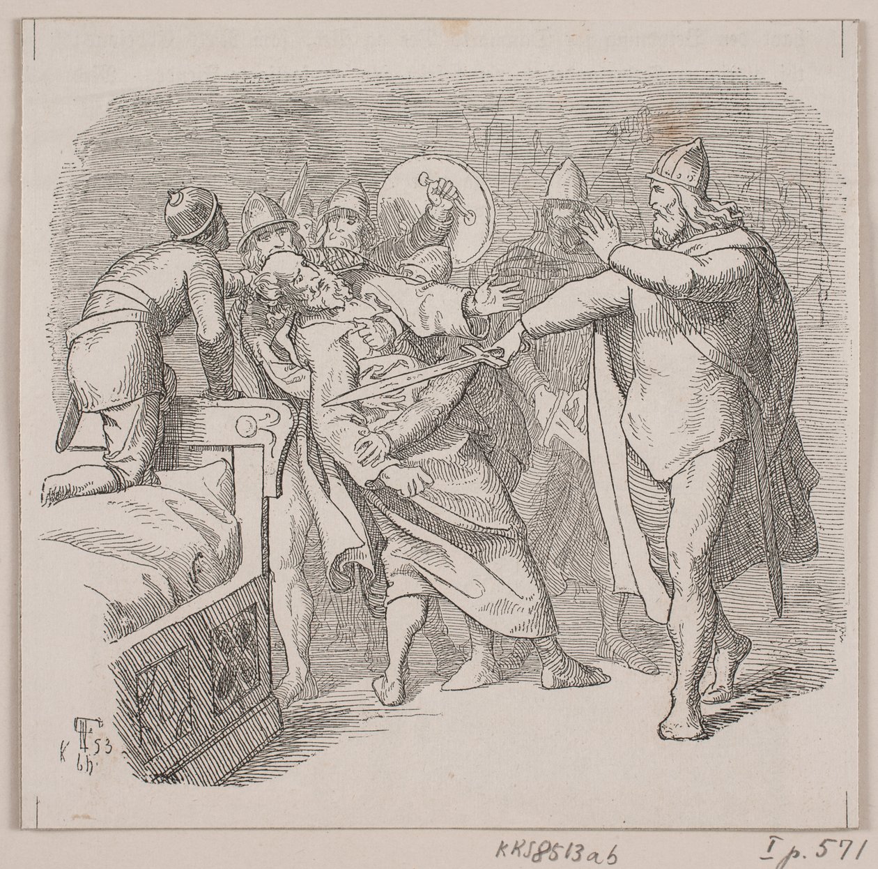 Illustrasjon for "The Middle Kingdom and the State of Dissolution" av Lorenz Frølich