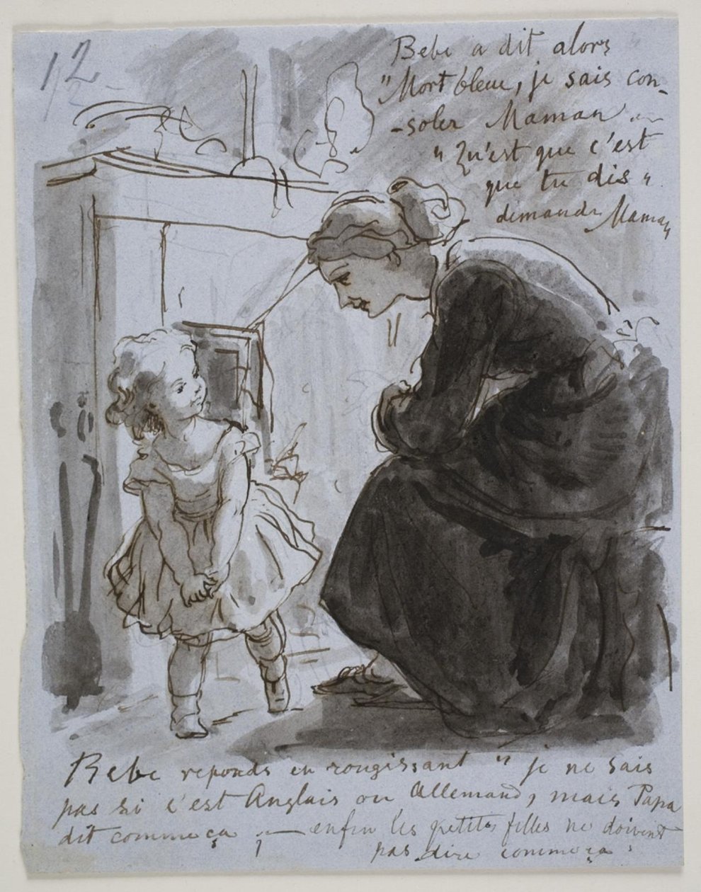 baby hjemme av Lorenz Frølich